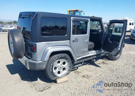 2015 Jeep Wrangler Unlimited Sahara z USA, uszkodzony, nr VIN 1C4HJWEG5FL776866